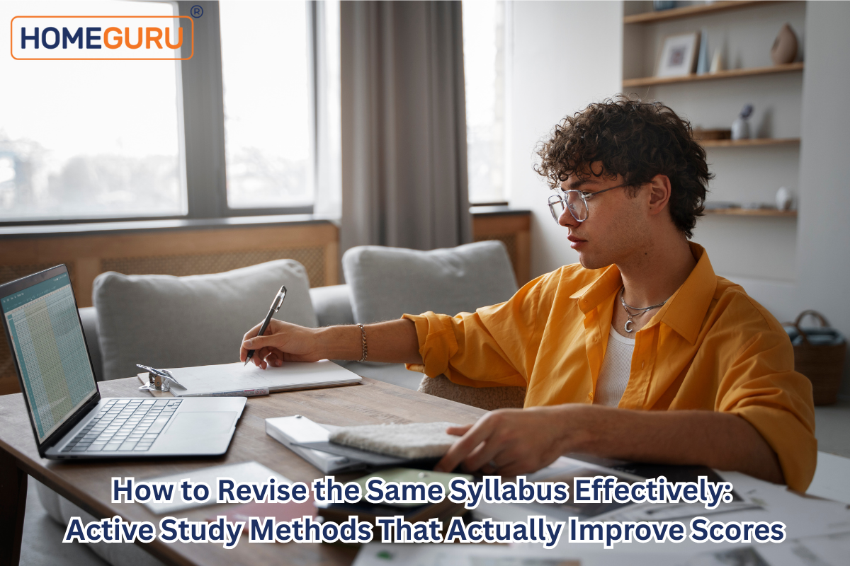 How to Revise the Same Syllabus Effectively: Active Study Methods That Actually Improve Scores