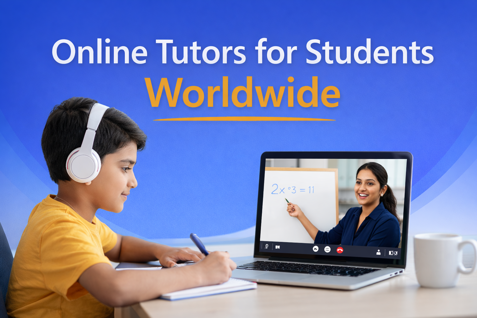 online tutors for students learning through 1 to 1 online tuition